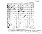 Iowa land survey map of t086n, r033w