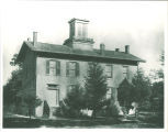 Northeast view of Mechanics' Academy, the University of Iowa, 1897
