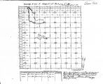Iowa land survey map of t092n, r037w