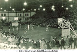 Basketball game in the Armory, The University of Iowa, 1923