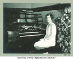 Elaine Blair, WSUI staff organist, The University of Iowa, 1930s