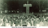 Homecoming corn monument, The University of Iowa, 1922