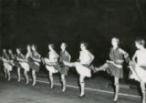Homecoming chorus line, 1954