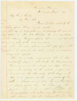 44. Lincoln to Gen. Samuel R. Curtis on proposed exile of Southern sympathizer Samuel B. McPheeters and church governance