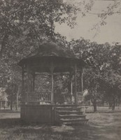 Garnavillo, City Park - Bandstand 1900