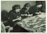 Handicraft class, The University of Iowa, 1951
