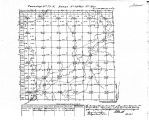 Iowa land survey map of t073n, r034w