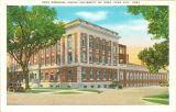 Northeast view of Iowa Memorial Union, the University of Iowa, circa 1928