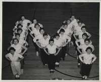 Mercy College Basketball Team - 1956