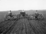 Tractor-mounted six-row culitvator, 1926