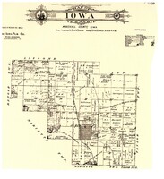 1907 Iowa Township Map
