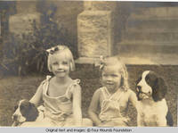 Sisters and dogs
