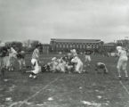 Freshman football game, 1956
