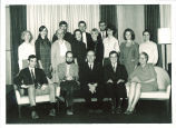 School of Library Science graduates and faculty, The University of Iowa, February 1969