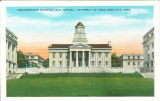 Old Capitol seen from Madison Street, the University of Iowa, 1970s?
