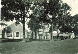 Psychiatric Hospital seen from the southwest, the University of Iowa, October 5, 1923