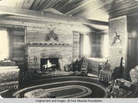 Cabin living room