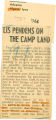 Lis pendends on the camp land