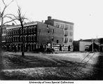 Blacksmith and wood work, Iowa City, Iowa, between 1890 and 1900