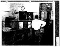 Photograph of Interior of Farmers Savings Bank, ca. 1950