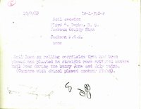 Soil erosion, 1969