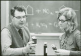 George Burnet and another researcher, 1973
