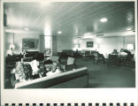 Main Library staff lounge, the University of Iowa, 1972