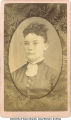 Woman with ruffled collar, Lyons, Iowa, 1900s