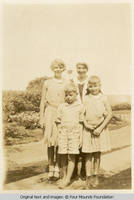 Evelyn Friedlein and children