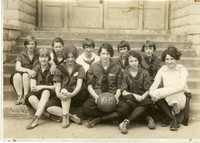 Kalona High School Girls Basketball 1922 team