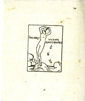 Vicente Blasco Ibanez Bookplate 