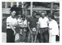 Soil Conservation Award winner, Floyd Peters and family, 1967
