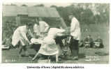 Students playacting on Senior Day, The University of Iowa, May 17, 1922