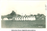 Dance performance on Iowa Field, The University of Iowa, 1928