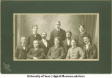 Iowa alumni football team, The University of Iowa, ca. 1900