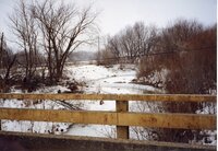 1999  Flint Creek stream bank stabilized on Robert Yeager Property