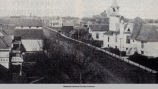 Downtown Barnes City Street Scene, circa 1910; Mahaska County, Iowa