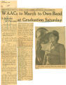 WAACs to march to own band