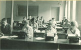 Typing class, The University of Iowa high school, 1919