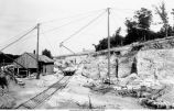 Quarry with lower quarry beds of Niagaran, Farley, Iowa, late 1890s or early 1900s