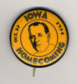 Homecoming badge, October 27, 1934