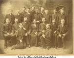 Class photo, College of Medicine, The University of Iowa, 1880s
