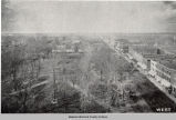 View of Oskaloosa Looking West from Courthouse, 1896; Mahaska County; Iowa