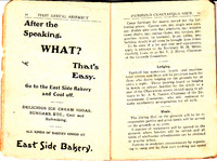 First program booklet for the Fairfield Chautauqua 1904