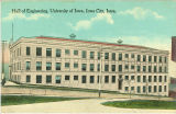 Hall of Engineering, the University of Iowa, 1920s