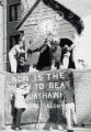 Birch Hall, Stevenson House, Homecoming lawn display, ""Now is the Hour to Beat the Jayhawks,"" 1958