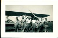 0038_Seven Pilots in front of plane