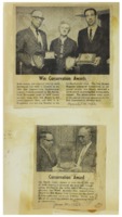 1962 - Davis County conservation awards in 1962 and 1963