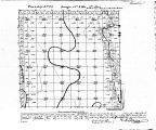 Iowa land survey map of t075n, r003w