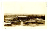 Aerial view of the front of the State Gymnasium